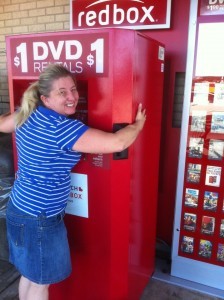 The photo below was my entry in Redbox’s 2012 “Hug the Redbox” contest 