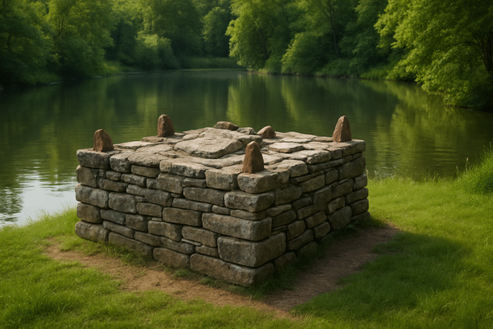 Sometimes the heaviest stones become our foundation."